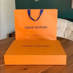 Large Louis Vuitton Box and Bag for Graceful Bag